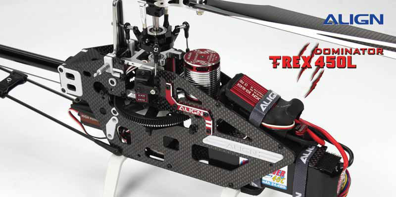 T-REX 450L Dominator Kit (6S) (inkl. Motor/Regler) Align R - freakware