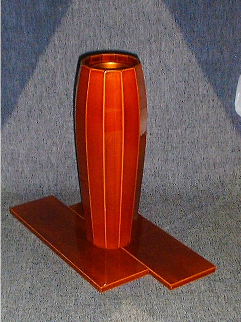 飛騨高山 春慶塗】ダイヤ花器 商品詳細｜飛騨春慶塗本舗 福壽漆器店