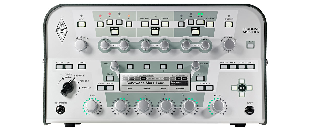 Kemper PROFILER-HEAD Profiler Head Profiling Amplifier Head | Full