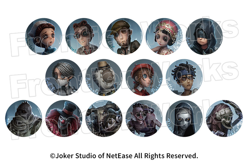 第五人格 クリスマス 囚人 缶バッジ ロフト 第五人格クリスマス囚人缶