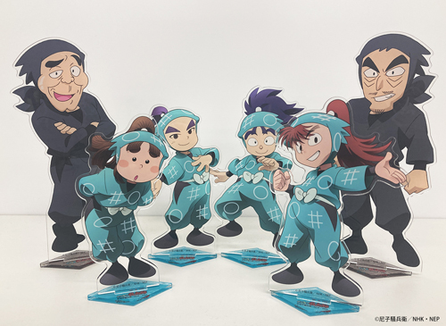 忍たま乱太郎 当選品 限定デザインプレート＆アクリルスタンドセット