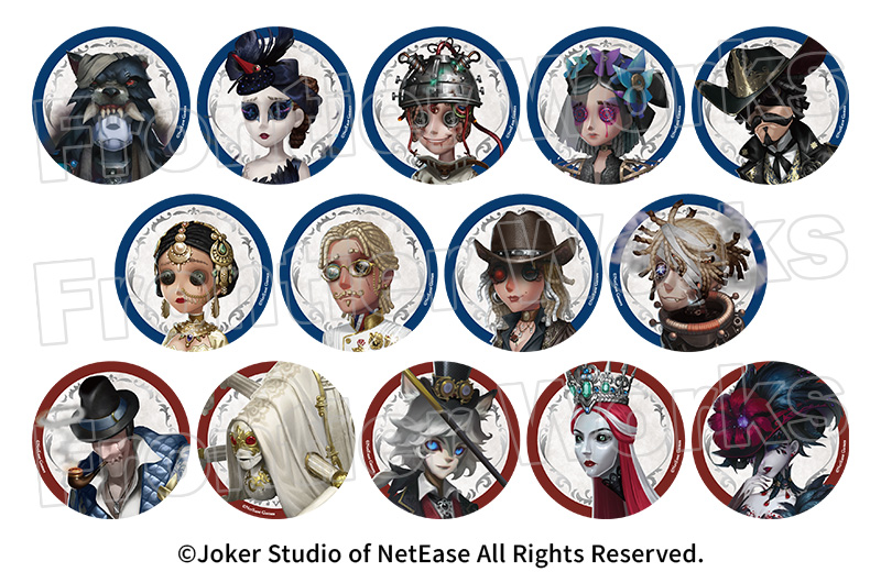 第五人格 Fantasy Series 缶バッジ アクキー セット ポストマン