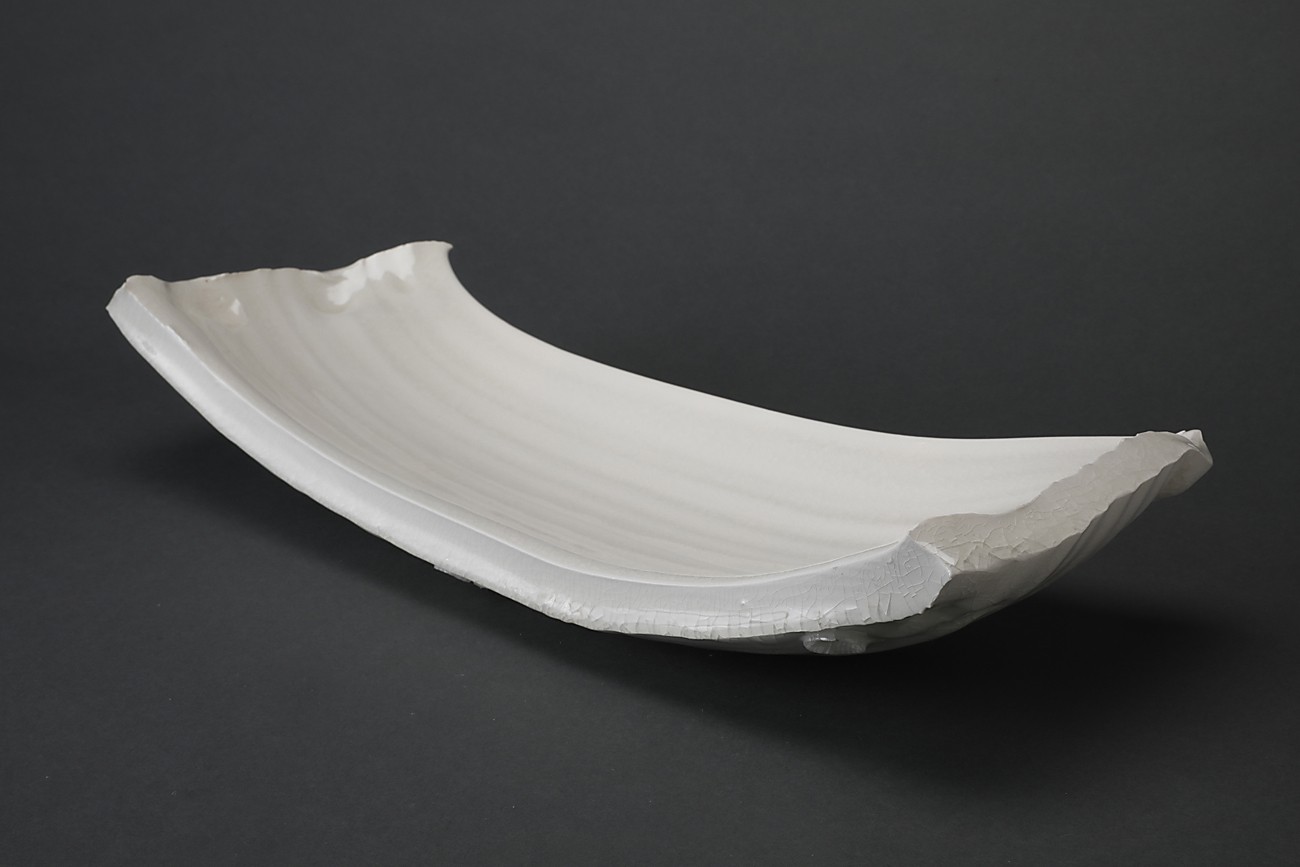 白磁伸べ皿 | 食器 | ギャラリー器館