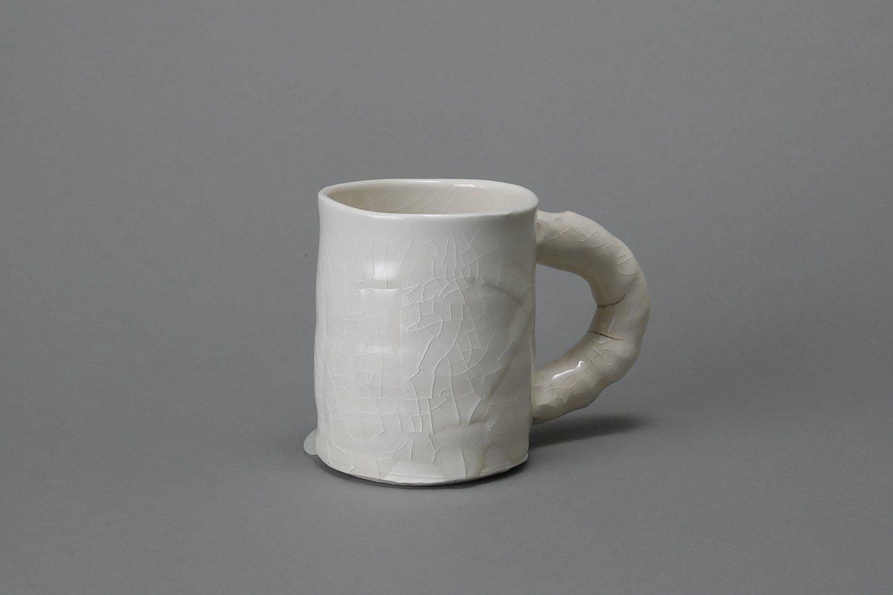 希少作☆鯉江良二☆織部マグカップ☆KIRIN MUG COLLECTION 希少作☆鯉