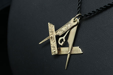 フリーメイソン ペンダント アンティークジュエリー