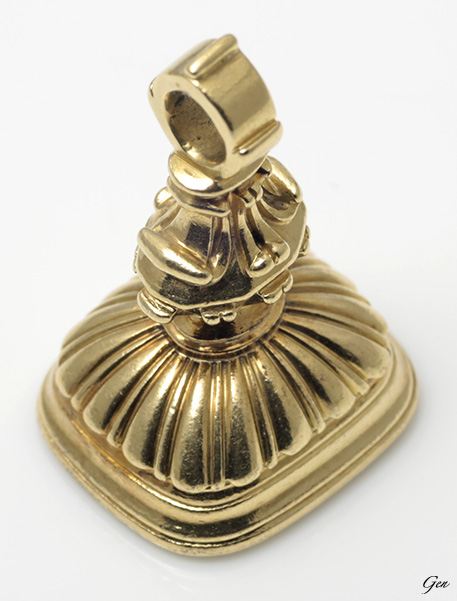 貴族の紋章インタリオ シール フォックス ｜ アンティークジュエリー