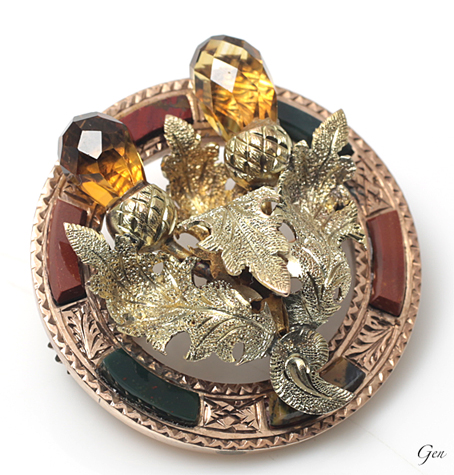 スコティッシュ ブローチ アンティークジュエリー