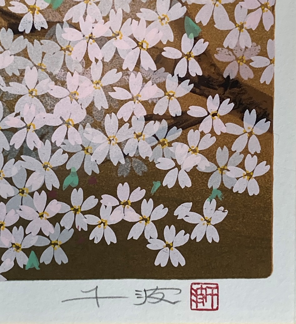 中島千波『不二櫻日和』 - ギャラリーシーズ