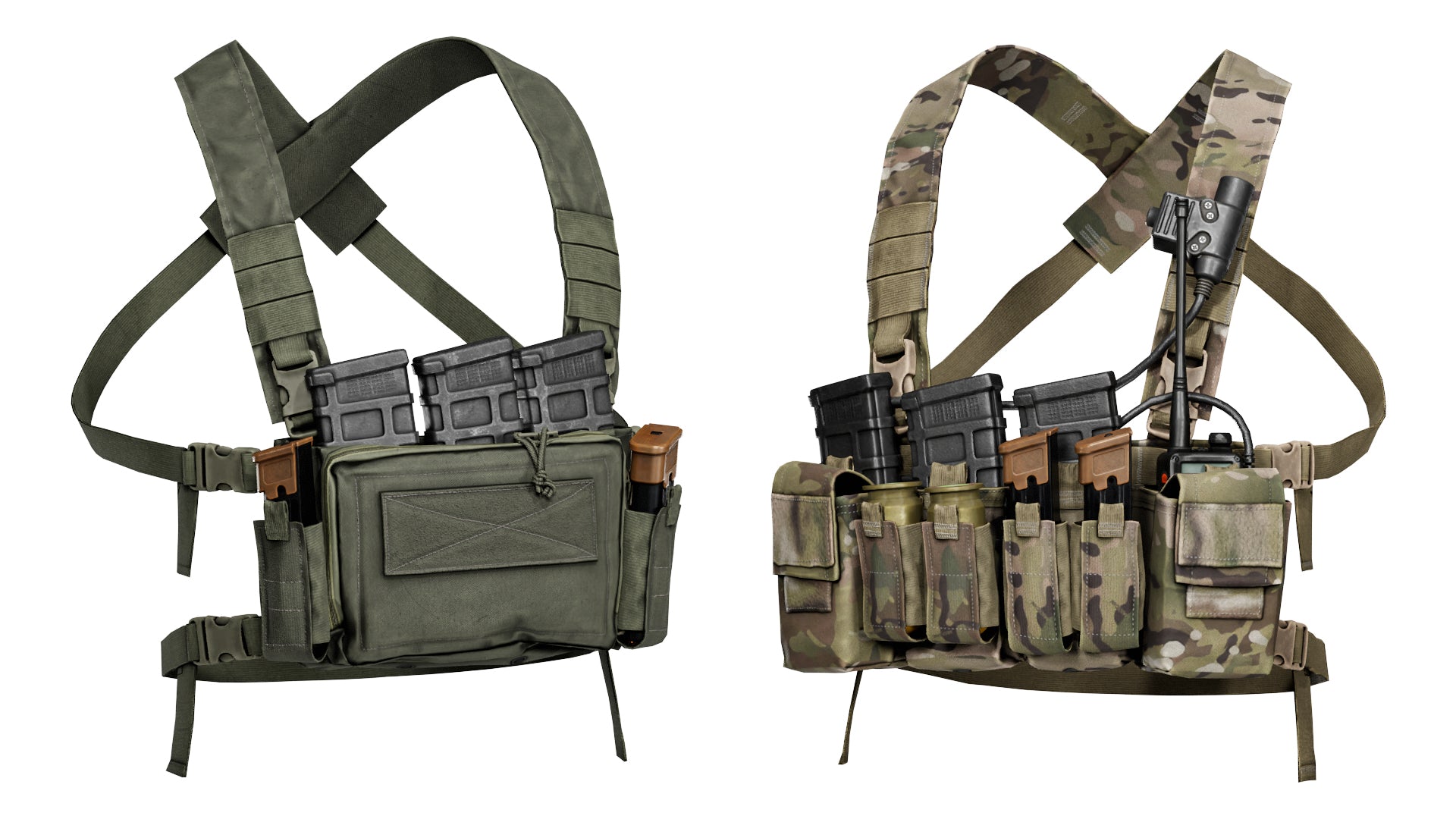 HALEY STRATEGIC D3CRXM CHEST RIG - Low Poly 3D Model | Game-Ready