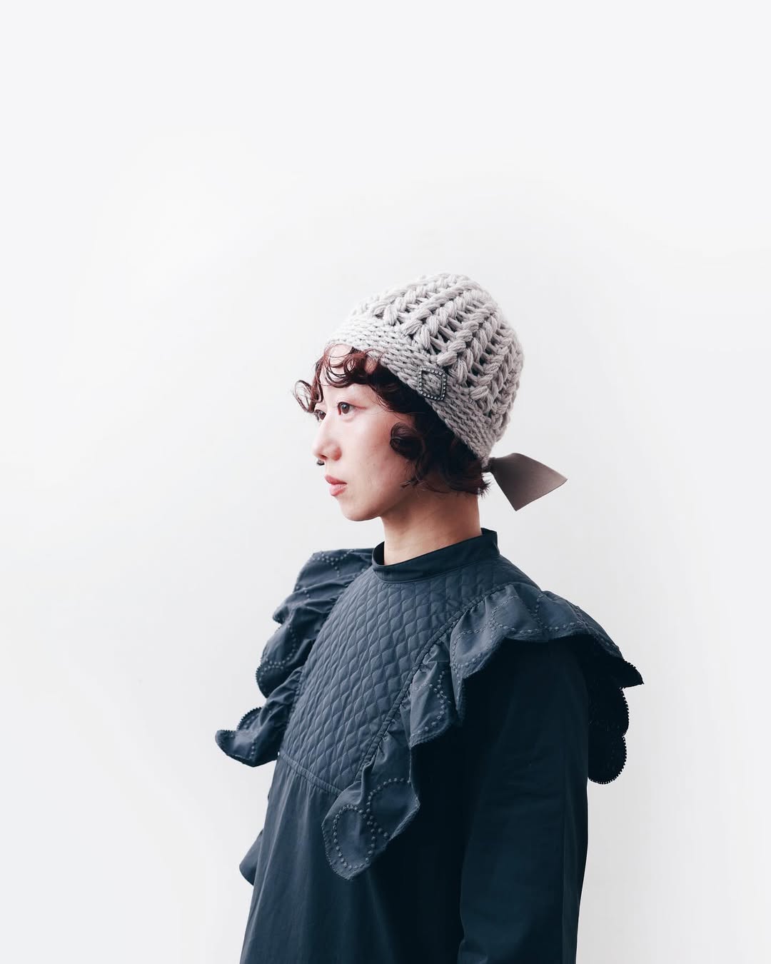 別注!!hitomi shinoyama ヒトミシノヤマ 別注!! ボーボリー ニット