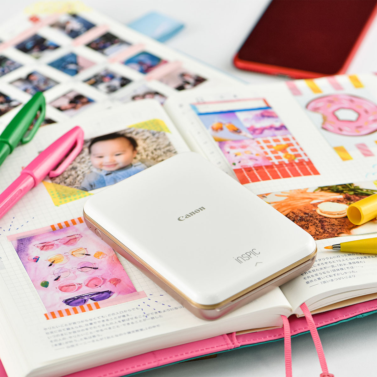 モバイルフォトプリンター CANON iNSPiC PV-123-GD CANON iNSPiC PV