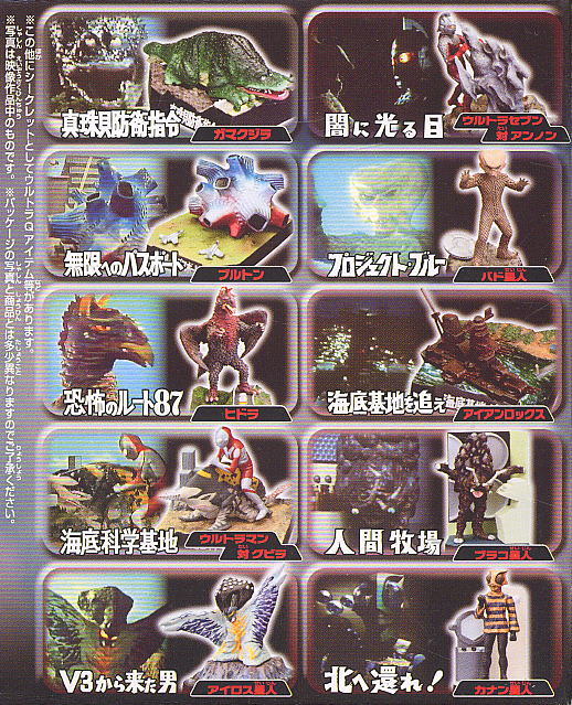 ウルトラ怪獣名鑑まとめ 伝説の食玩 ウルトラ怪獣名鑑】まとめ