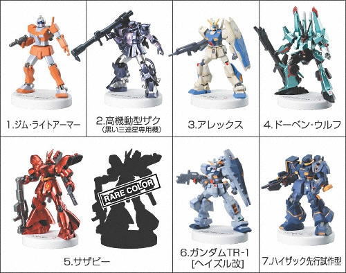 ガンダム ミニチュアフィギュア コレクション ガンダム ミニフィギュア