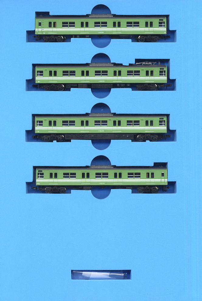 MICROACE製 103系西日本更新車 岡山色 4両セット 中古品