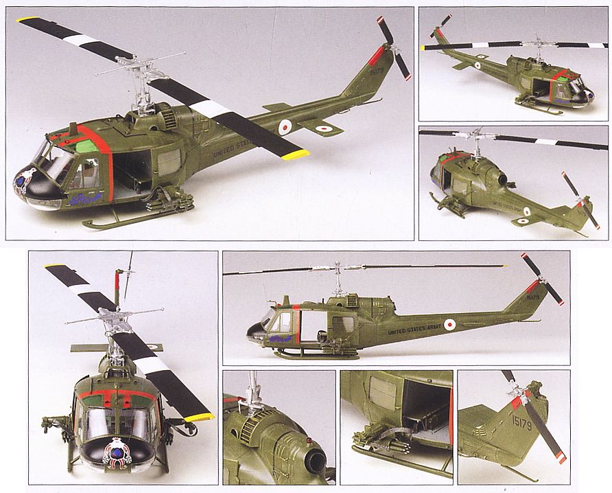 UH-1C HUEY GUNSHIP スペシャルノーズアート (プラモデル) - ホビー