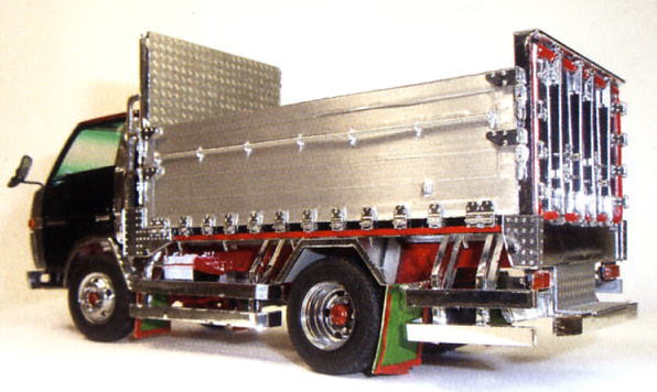 日野レンジャー2房総車体仕様 アルミブロック造りボディ (プラモデル