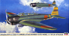 中島 B5N1/2 九七式一号/三号艦上攻撃機 “龍驤攻撃隊” (プラモデル