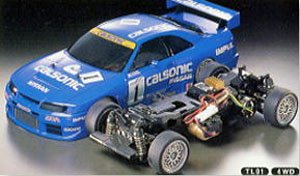 TAMIYA カルソニックスカイラインGT-R2001 TA-04Sシャーシ