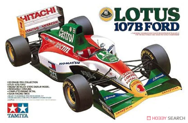 Tamiya Lotus 107B Ford 1/10 ラジコン TAMIYA 1/10 RC LOTUS 107B