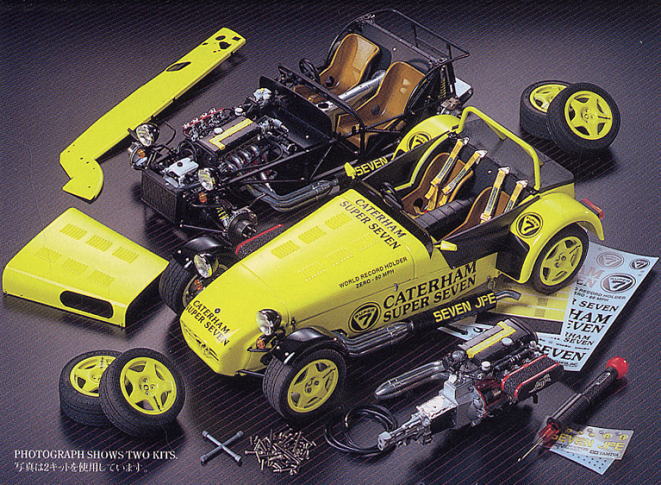 ケータハム スーパーセブン 1/12プラモデル ケーターハムスーパー