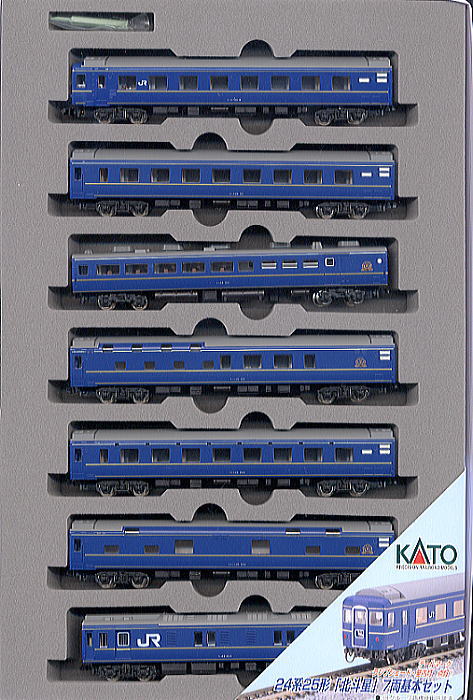 KATO 10-163 HOKUTOSEI 寝台車セット KATO 10-163 24系25形 北斗星 7両
