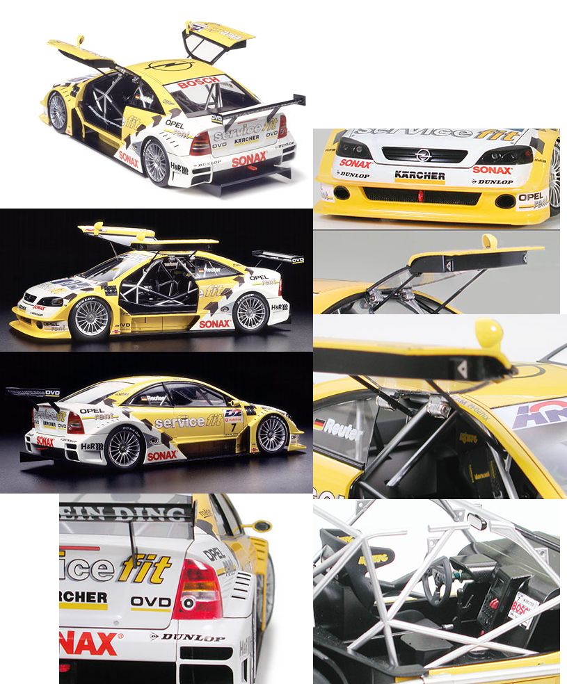 タミヤ オペル アストラ V8 クーペ オペル チーム フェニックス