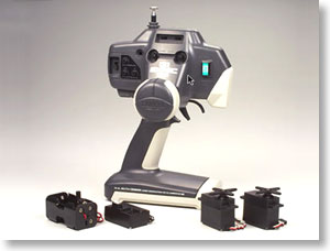 エンジン2速ミッション ラジコンカーとプロポ スターター全て揃った