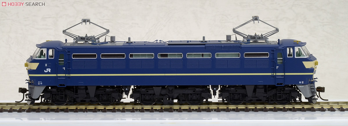美品】EF66 55型 青色電気機関車 (ひさし付)HOゲージ⑨ 美品】