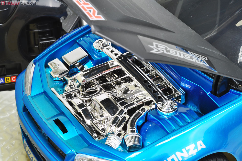 ターボレーシング 1/64 ドリフトラジコン R34 ブルー ターボレーシング