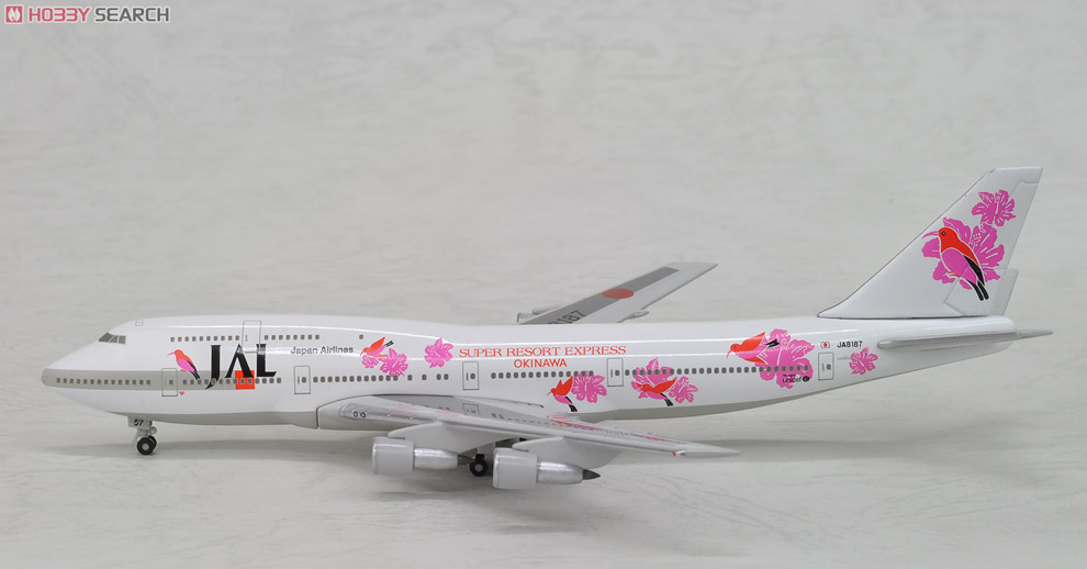 JAL 日本航空 B747-300 1/200 エクスプレス沖縄 リゾッチャ JAL 日本