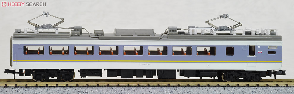 485系 貫通タイプ 鉄道模型 7両編成 ケース、車両新品 485系 貫通