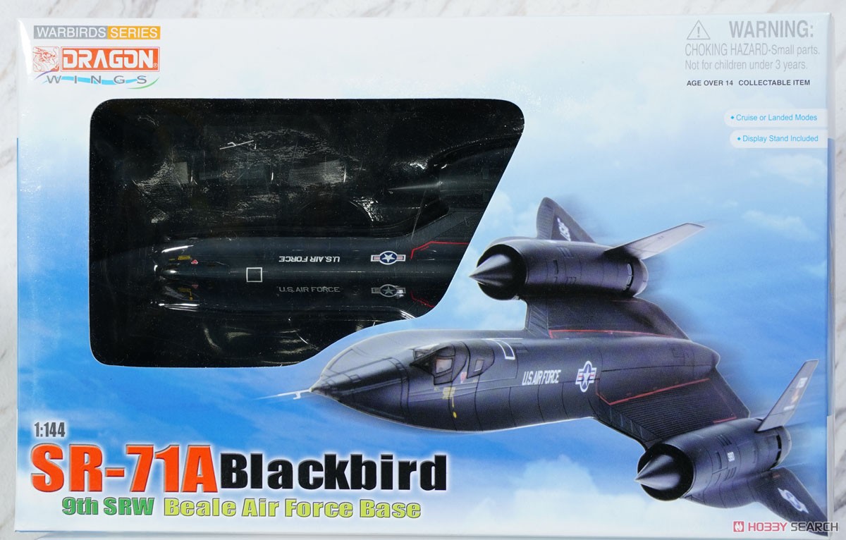 SR-71A ブラックバード アメリカ空軍 第9戦略偵察航空団 (完成品飛行機