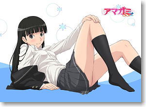 レア品アマガミキャンバスアートボード絢辻詞イラストボード