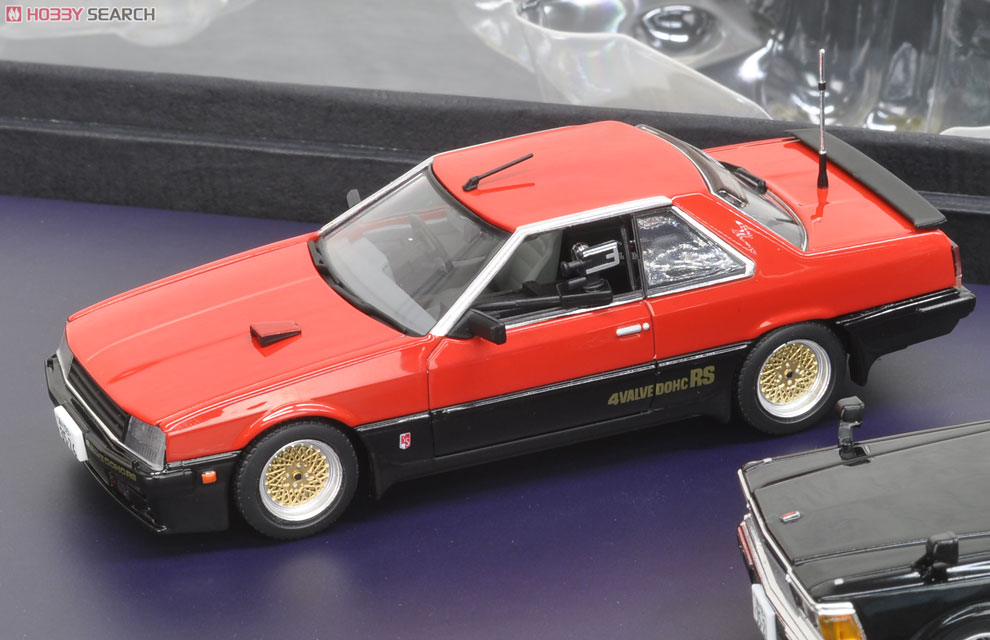 マシンXです！！西部警察 赤 ミニカー 透明ケース入り 3台セット