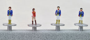 Nスケールホワイトベースクルー1