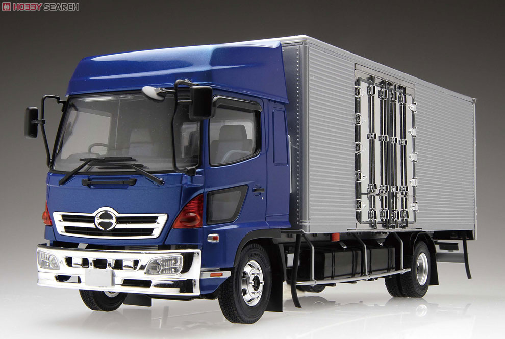 アオシマ1/32スケール デコトラプラモデル完成品 日野レンジャー 日野