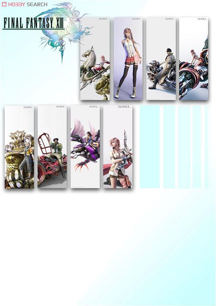 FINAL FANTASY XIII クリアポスターミニ VOL.2 (キャラクターグッズ