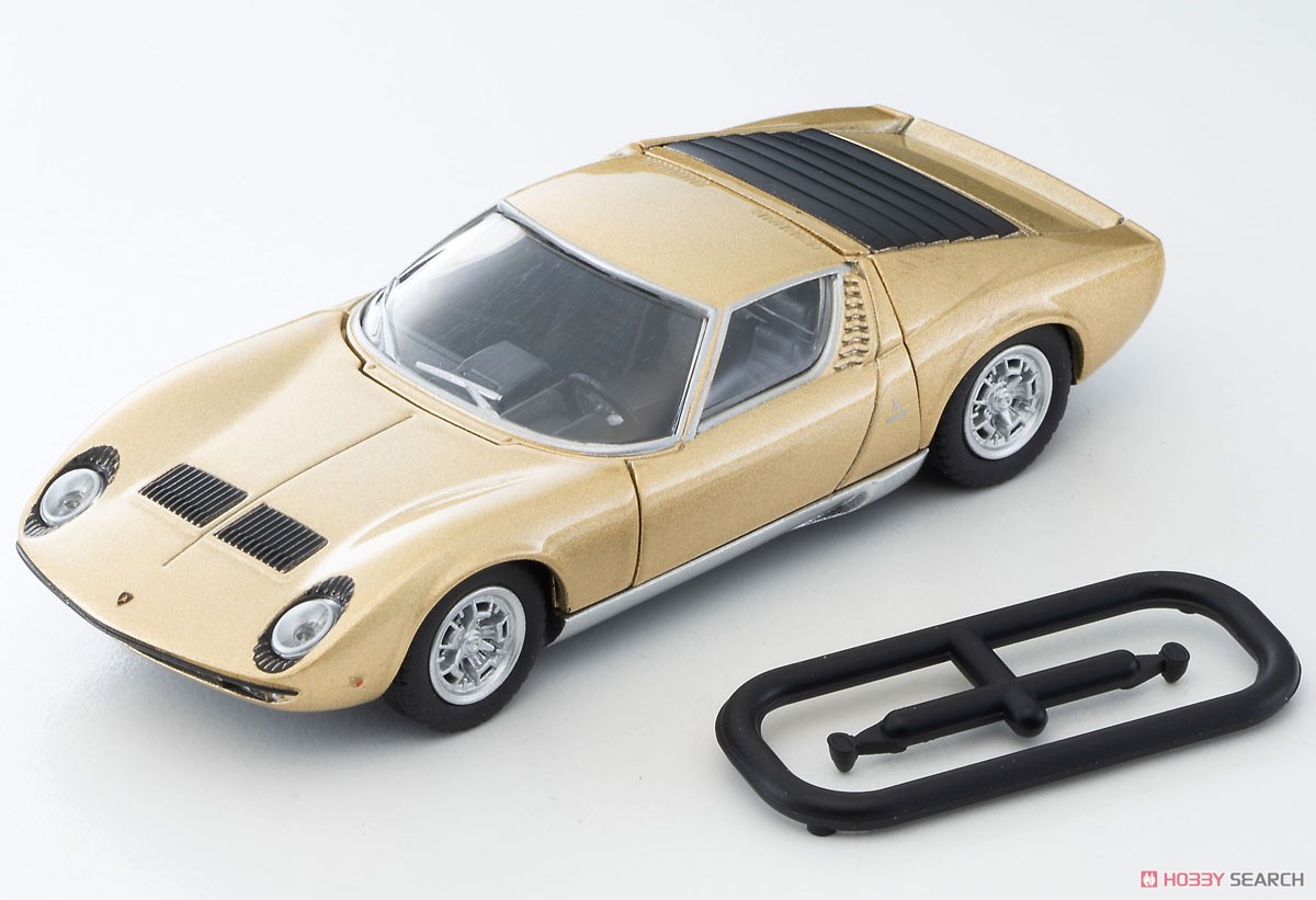 TLV Lamborghini Miura S (Gold) (Diecast Car) - HobbySearch Diecast
