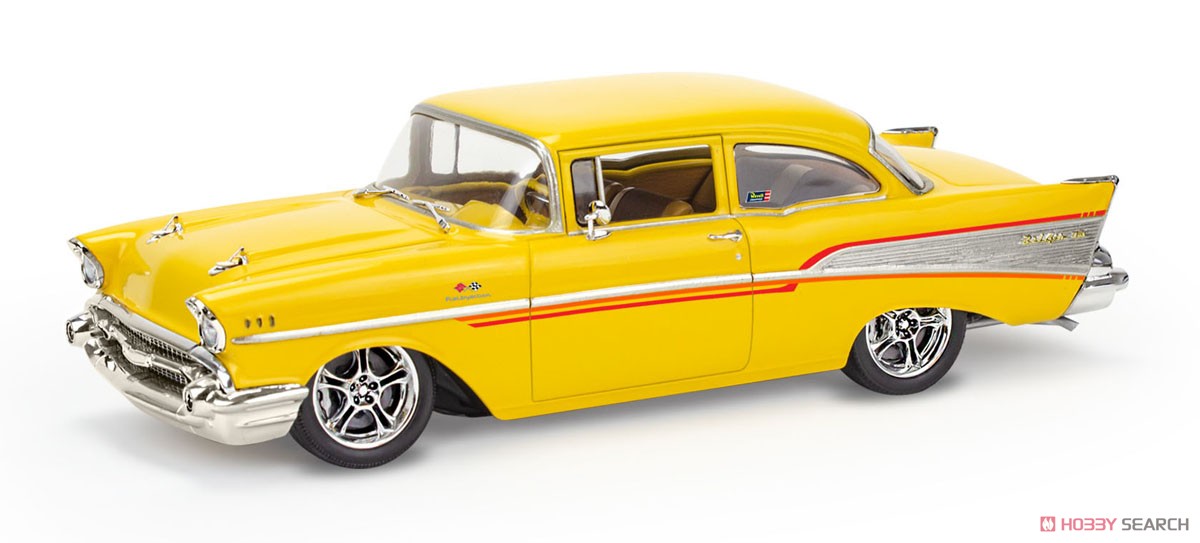 57 シェビー ベルエア (プラモデル) - ホビーサーチ カーモデル
