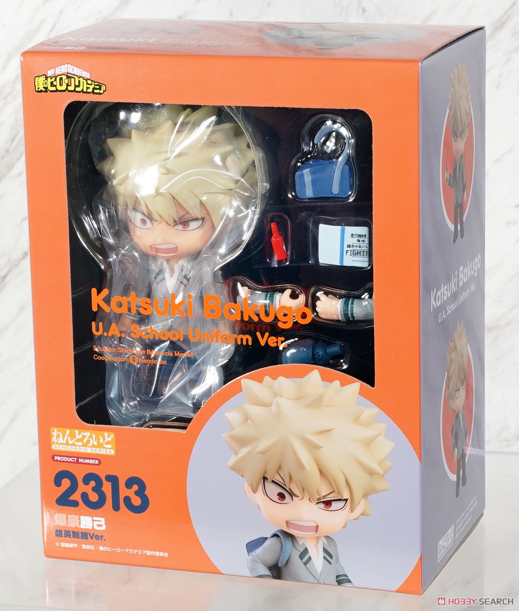 ねんどろいど 雄英制服 爆豪勝己 2313 制服 ねんどろいど ヒロアカ 爆