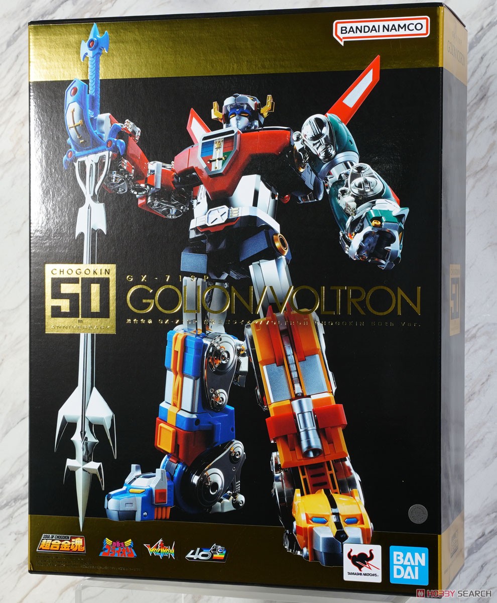 超合金魂 GX-71SP 百獣王ゴライオン/VOLTRON CHOGOKIN 50th Ver. (完成