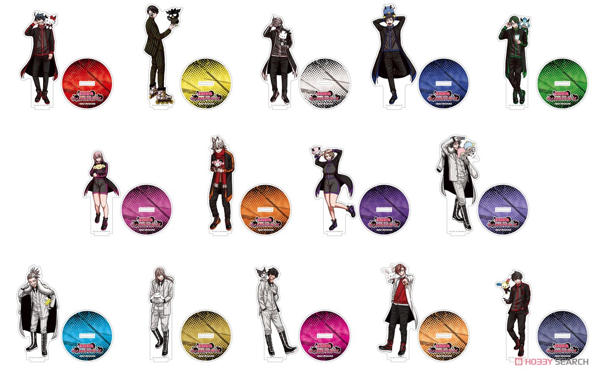 桃源暗鬼×サンリオキャラクターズ アクリルスタンド 淀川真澄×ウサハナ