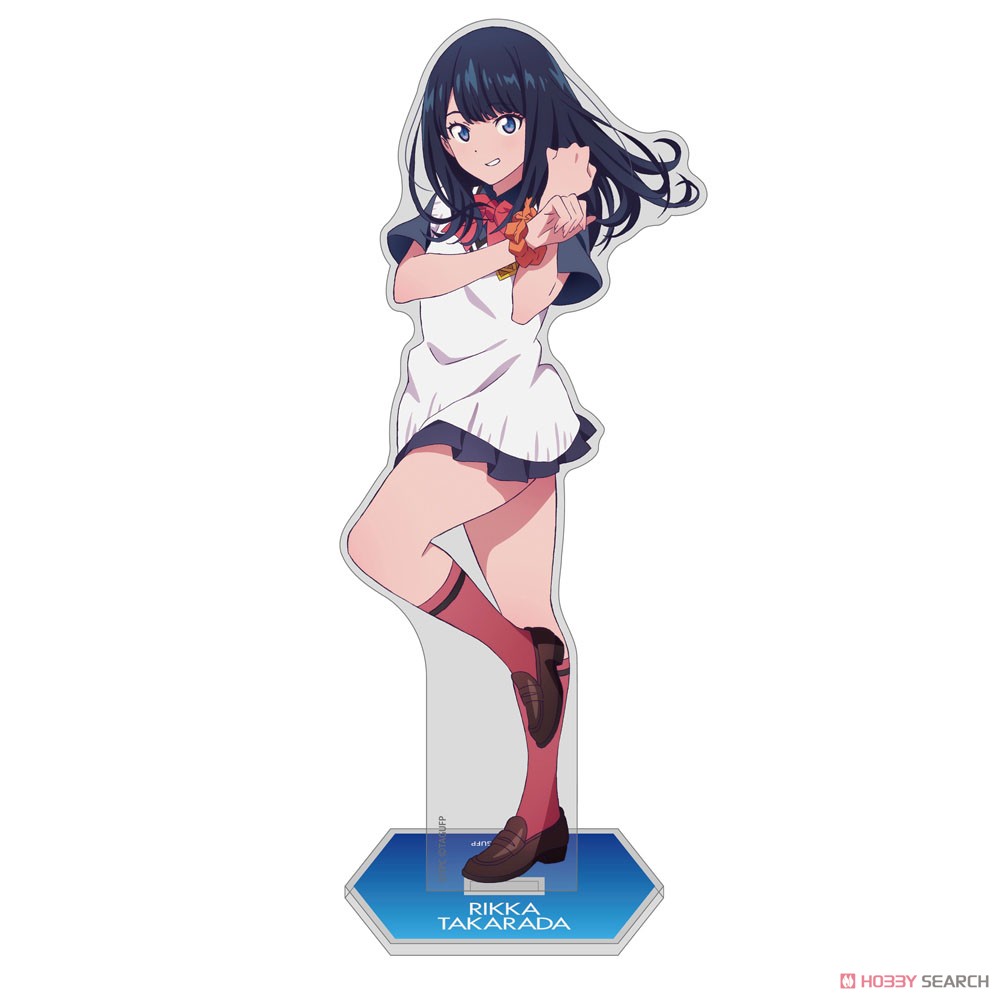 グリッドマン ユニバース 描き下ろし 宝多六花 アクリルスタンド(大