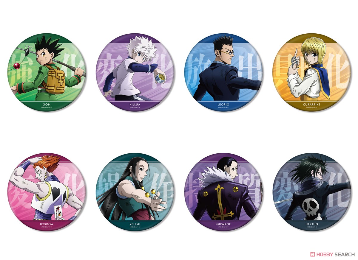 HUNTER × HUNTER 背中合わせ クラピカ 缶バッジ 15点 HUNTER×HUNTER