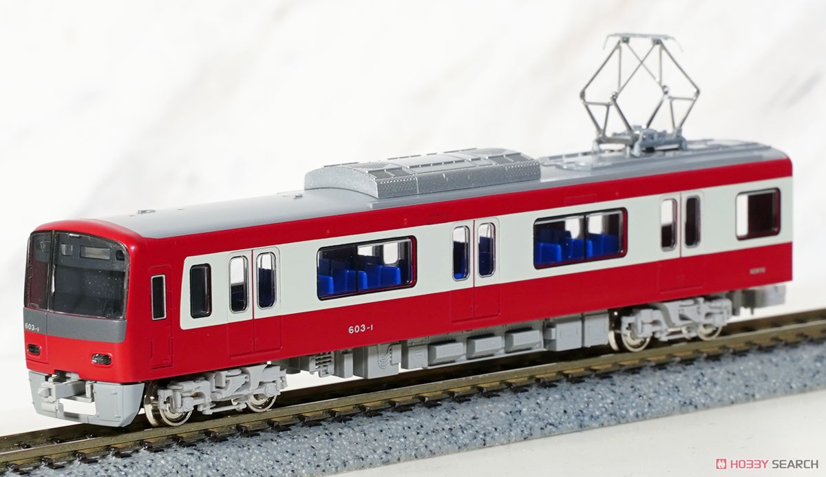 京急 600形 (登場時) 8両編成セット (動力付き) (8両セット) (塗装済み