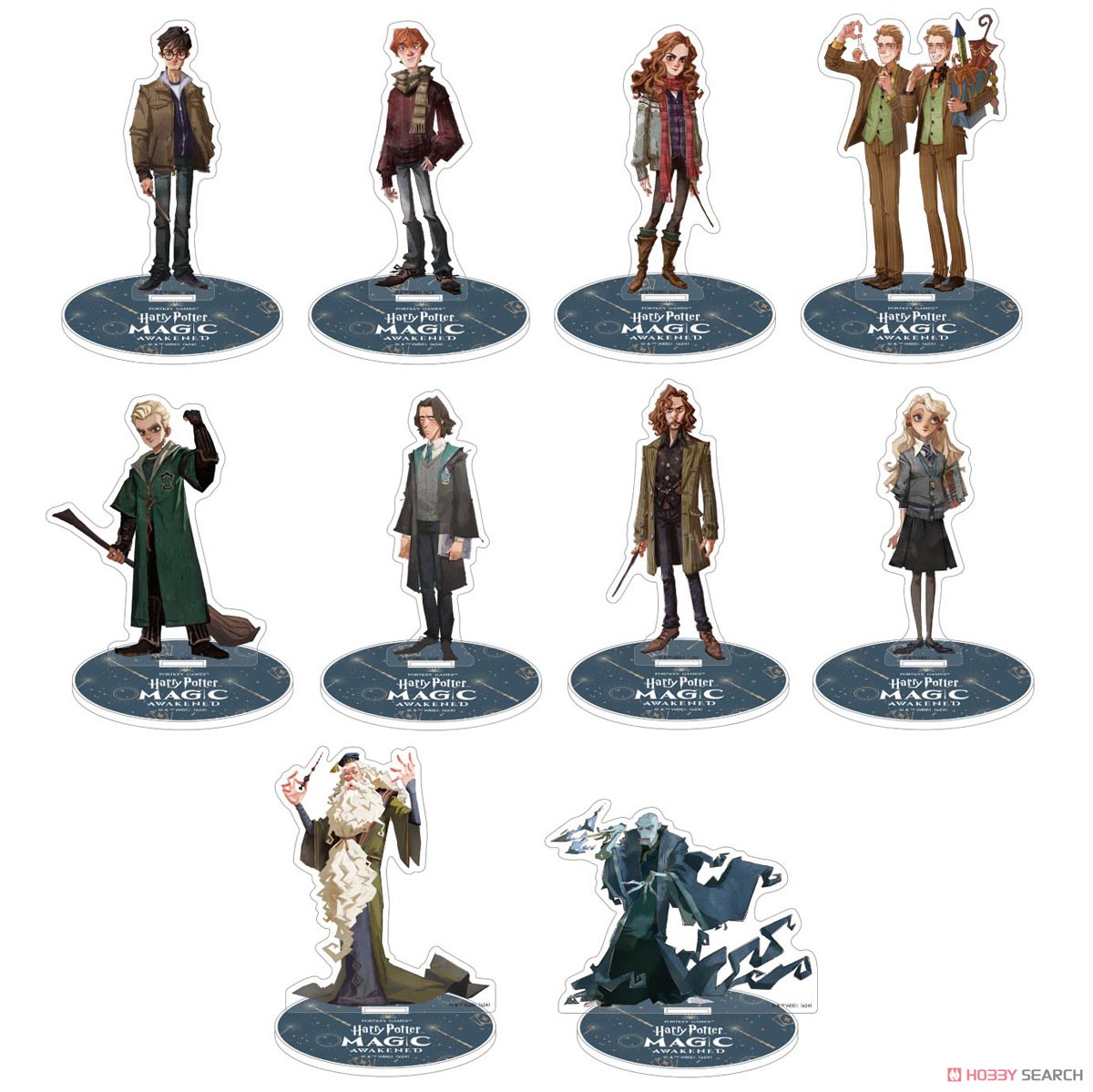 ハリー・ポッター：魔法の覚醒 アクリルスタンドコレクション (10個