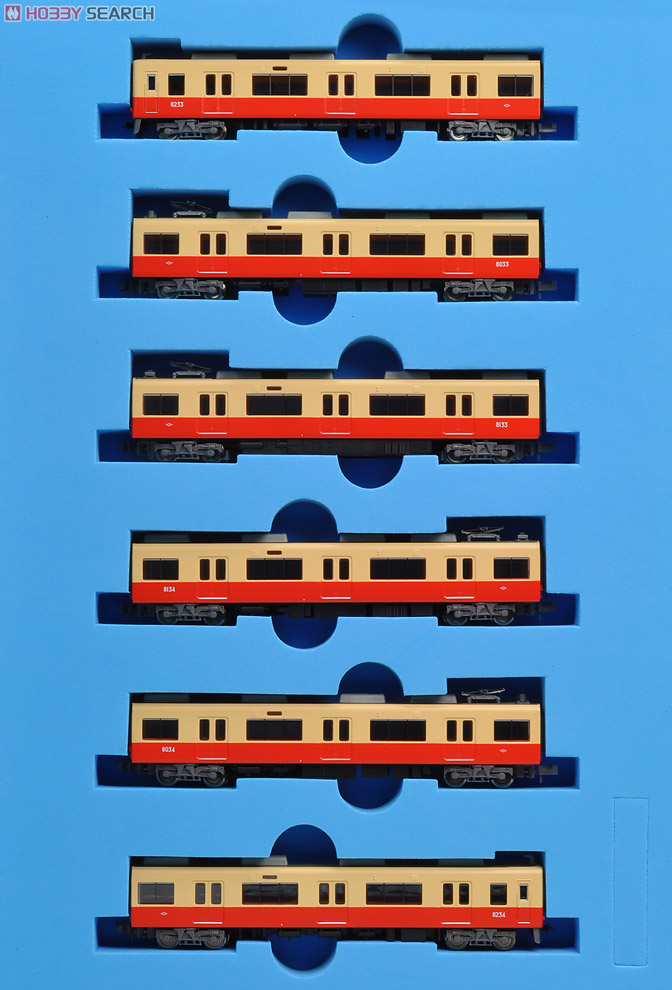 阪神8000系 8233F 赤胴車 マイクロエース 阪神電車開業120周年に