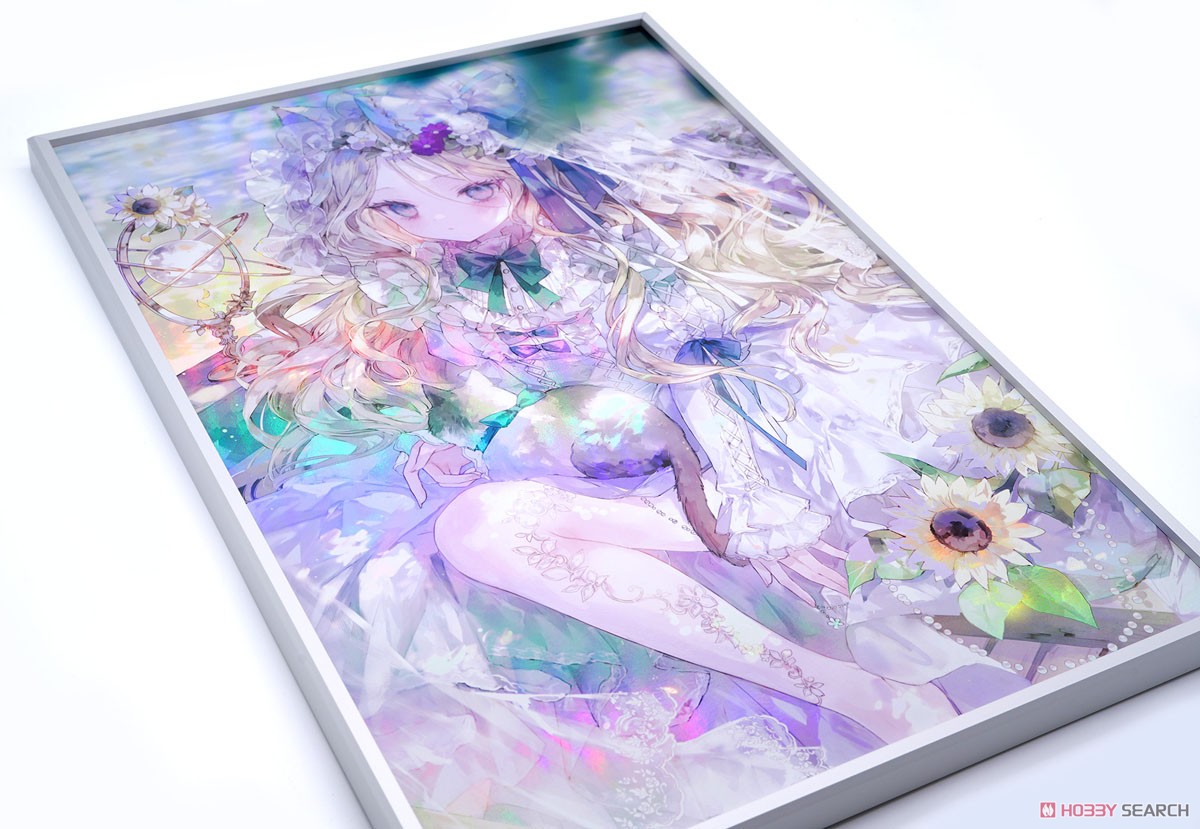 おしおしお 直筆サイン入り アルミ・アクリル特殊加工アート 10枚限定