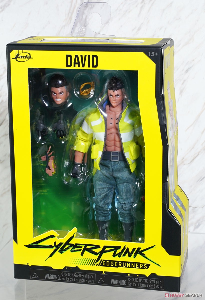 サイバーパンク : エッジランナーズ デイビッド アクションフィギュア