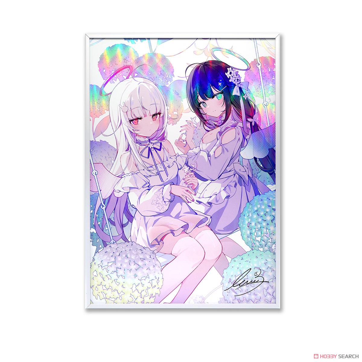 イラストレーター まふゆ 直筆色紙 サイン入り イラストレーター ま